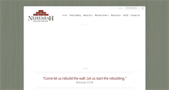 Desktop Screenshot of nehemiahm.org