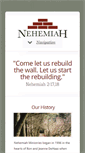 Mobile Screenshot of nehemiahm.org
